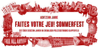 Klapperfeld-Sommerfest, 8.8.2026 ab 14 Uhr
